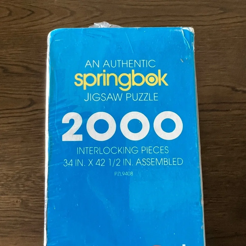 Springbok‎ 2000 Flying Colors Hot Air Balloon Interlocking Puzzle Sealed 34x42.5